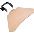 Etagère grand format pour support MOTION STATIC Bois naturel - Legamaster
