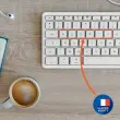 Clavier filaire - Blanc - Mobility Lab