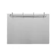Classeur d’affichage - 4 anneaux - Aluminium - Djois