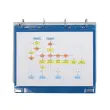 Classeur d’affichage - 4 anneaux - Aluminium - Djois