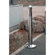 Cendrier sur pied - 3L - Inox- Prrobbax