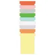 100 Fiches T pour planning - Taille 3 - Rouge - Nobo 