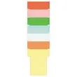 100 Fiches T pour planning - Taille 1,5 - Blanc - Nobo 