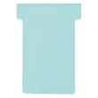 100 Fiches T pour planning - Taille 1,5 - Bleu clair - Nobo 