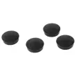 4 Aimants ronds - Ø 32 mm - Noir