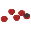 4 Aimants ronds - Ø 32 mm - Rouge