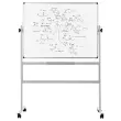 Tableau blanc à double face pivotant - BI-OFFICE