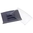 Plaque de porte personnalisable - 11.5 x 6.5 cm - PAPERFLOW 