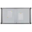 Vitrine d'intérieur à portes coulissantes - 138.5 x 68.7 cm - VANERUM