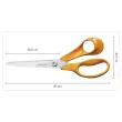 Paire de ciseaux ergonomiques Classic - 21 cm - FISKARS 