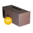 50 Sacs plastique pour destructeurs &ndash; 75L &ndash; FELLOWES 