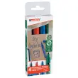 4 Marqueurs permanents 2000 - coloris assortis - EDDING