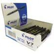 Stylo roller pointe aiguille Hi-Tecpoint V7 - Noir - PILOT