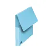 10 Chemises pochettes colorées épaisses Fast - Bleu