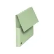 10 Chemises pochettes colorées épaisses Fast - Vert