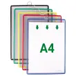 5 Pochettes d'affichage à anse A4 TARIFOLD - Assortis