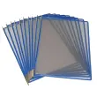 10 Poches &agrave; pivots TARIFOLD A4 - bleu 