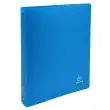 Classeur 4 anneaux semi-rigide A4 - Dos 4 cm - Bleu - Exacompta 
