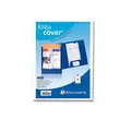10 Chemises personnalisables 2 rabats - Kreacover EXACOMPTA - Blanc