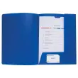 10 Chemises personnalisables 2 rabats - Kreacover EXACOMPTA - Bleu 