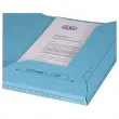 25 Sous-dossiers pochettes pour dossiers suspendus HV - Bleu pastel - Oxford 