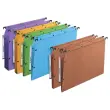 25 Dossiers suspendus pressions - Pour armoires - Fond V - Orange - ELBA