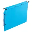 25 Dossiers suspendus pour armoires &agrave; pression - ELBA - fond V - Bleu 