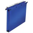 10 Dossiers suspendus pour tiroirs - Fond 30 mm - Bleu - ELBA 