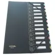 Trieur chemise bi-matière - 12 compartiments - EXTENDOS