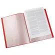 Prot&egrave;ge-documents &eacute;conomique - A4 - 10 pochettes (20 vues) - Rouge 