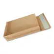 50 Pochettes à soufflet 70 mm - Kraft armé Brun - Générique