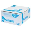 500 enveloppes blanches 90g GPV 110x220mm bande siliconée à fenêtre 45x100mm