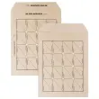 250 Pochettes navettes kraft brun 90g - 260x330mm - GPV