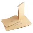 250 Pochettes à soufflet en kraft brun - 90 g - 162 x 229 mm - GPV PACK'N POST