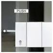 Ruban pour titreuse D1 - 7 m x 24 mm - Texte noir sur fond blanc - Dymo