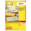 Boîte de 25 planches de 14 étiquettes transparentes - 99,1x38,1mm - AVERY