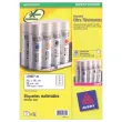 Boîte de 20 planches de 14 étiquettes blanches ultra résistantes - 99,1 x 38,1 mm - AVERY