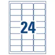 Bo&icirc;te de 40 planches de 24 &eacute;tiquettes adresses pour imprimantes jet d'encre - 63,5x33,9mm -  AVERY 