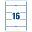 40 planches de 16 &eacute;tiquettes adresses pour imprimantes jet d'encre - 99,1x33,9mm - AVERY 