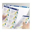100 Planches de 18 étiquettes adresses blanches pour imprimantes laser - 63,5 x 46,6 mm - AVERY
