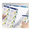 100 Planches de 14 étiquettes adresses blanches pour imprimantes laser - 99,1 x 38,1 mm - AVERY