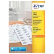 200 planches de 14 étiquettes blanches haute cadence spécial copieurs AVERY 105x42mm