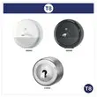 6 Rouleaux de papier toilette T8 - Blanc - Tork