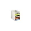 Bloc de rangement &ndash; 5 cases &ndash; L 25,8 cm &ndash; Paperflow 