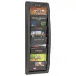 Présentoir mural noir Quick Fit - PAPERFLOW - 5 cases A5