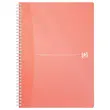 Cahier A4 Collection "Colours" - 5x5 - 90g - Oxford