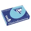 Ramette de 250 feuilles papier A4 bleu aliz&eacute; pastel - Clairefontaine 