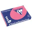 Ramette de papier couleur vive  A3 - Troph&eacute;e 80g - rose Fushia - CLAIREFONTAINE 