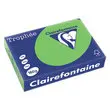 Ramette de 250 feuilles de papier Trophée couleur vive - A4 - 160 g - Vert Menthe - Clairefontaine