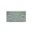 Plaque caoutchouc - 7 lignes - Générique